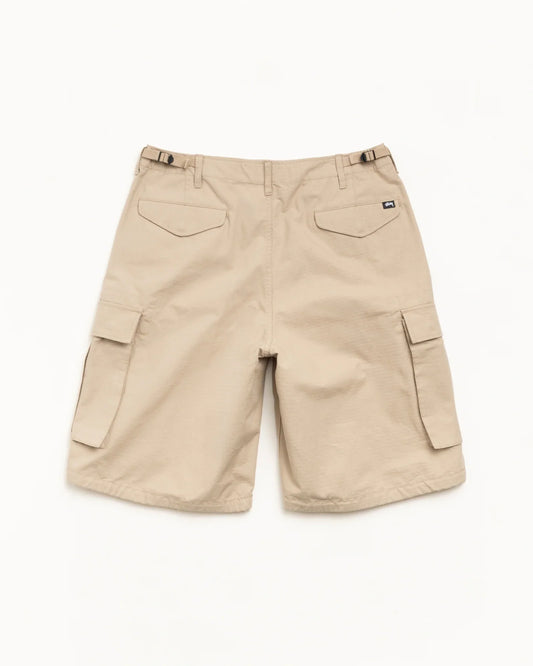 STUSSY CARGO SHORT RIPSTOP KHAKI