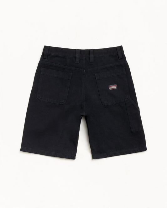 STUSSY CANVAS WORK SHORT BLACK
