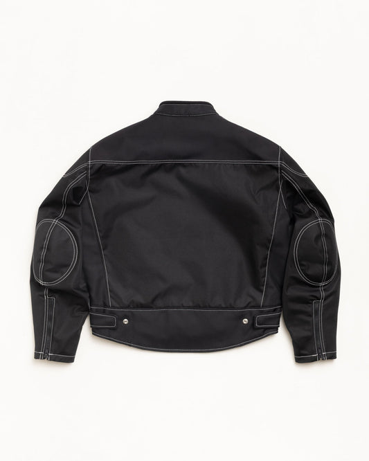 STUSSY MOTO JACKET BLACK