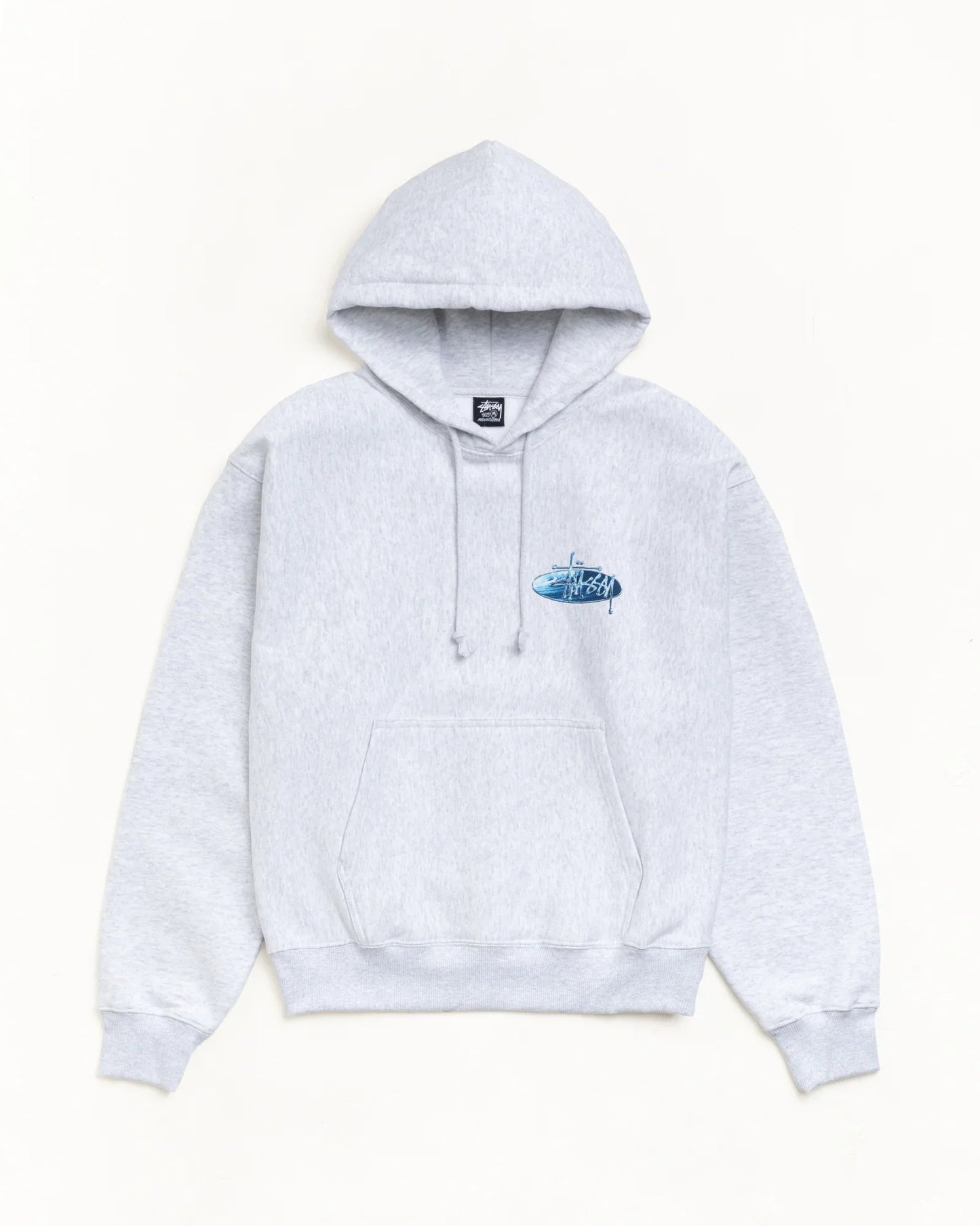 STUSSY WAVE OVAL HOODIE