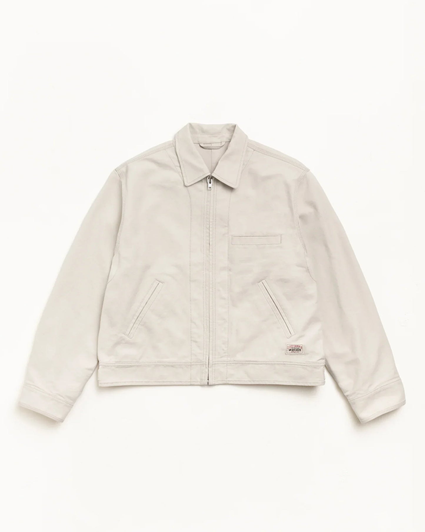 STUSSY WORK JACKET COLLARED