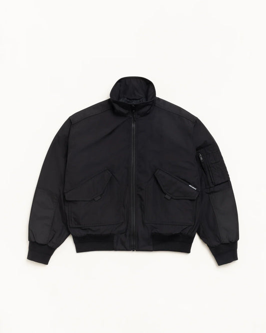 STUSSY MOCK NECK FLIGHT BOMBER