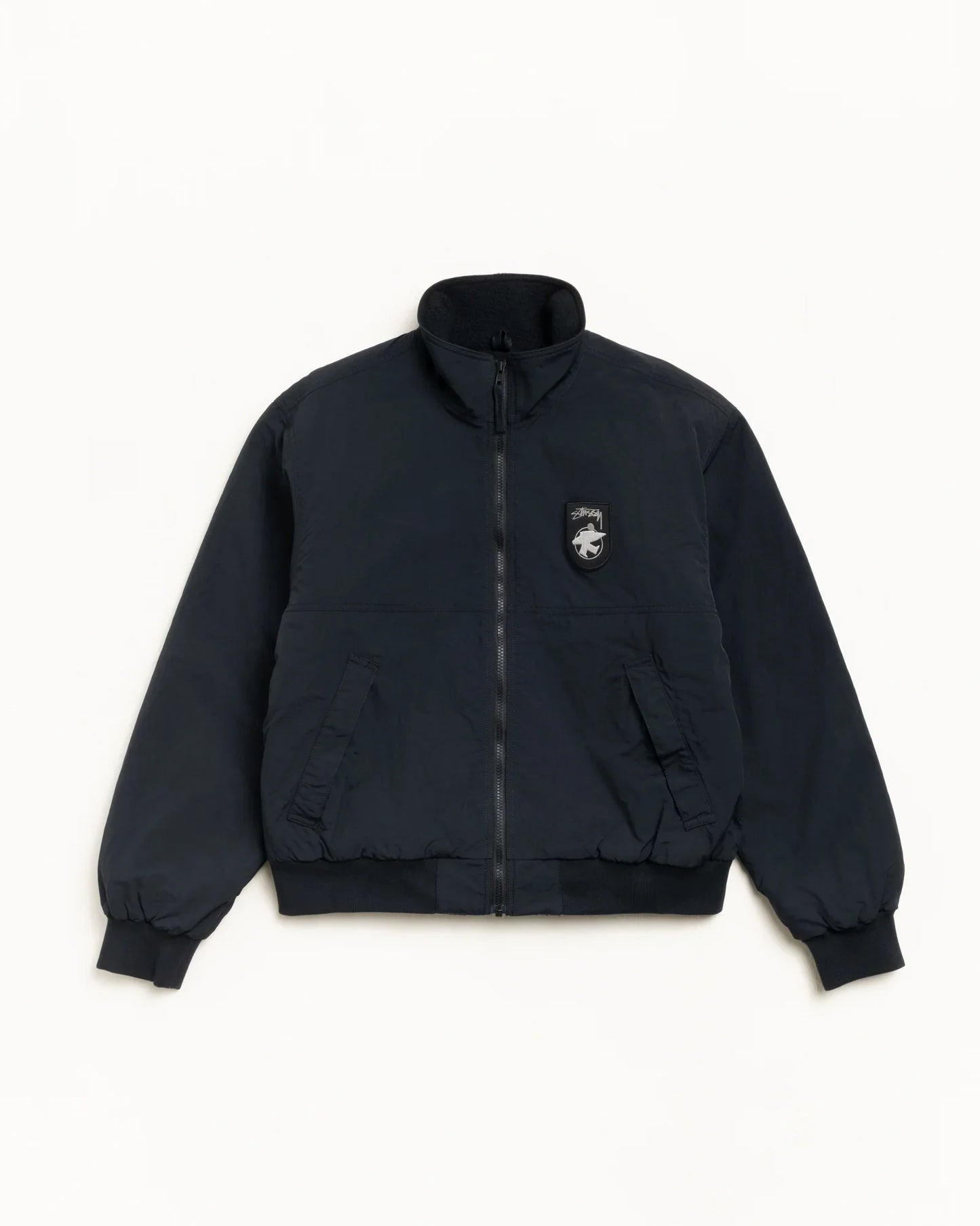 STUSSY POLAR FLEECE LINED JACKET