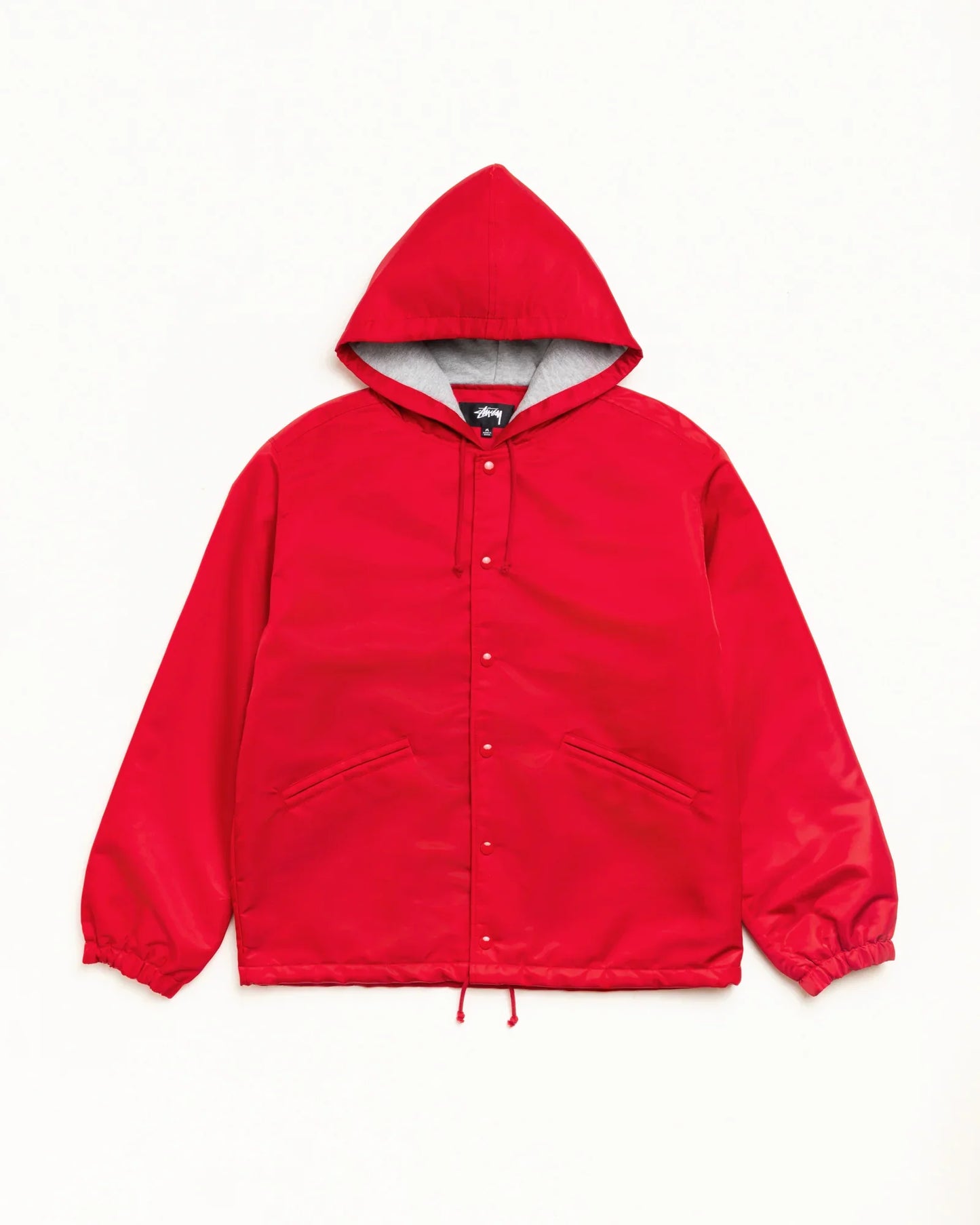 STUSSY HOODED COACHES JACKET