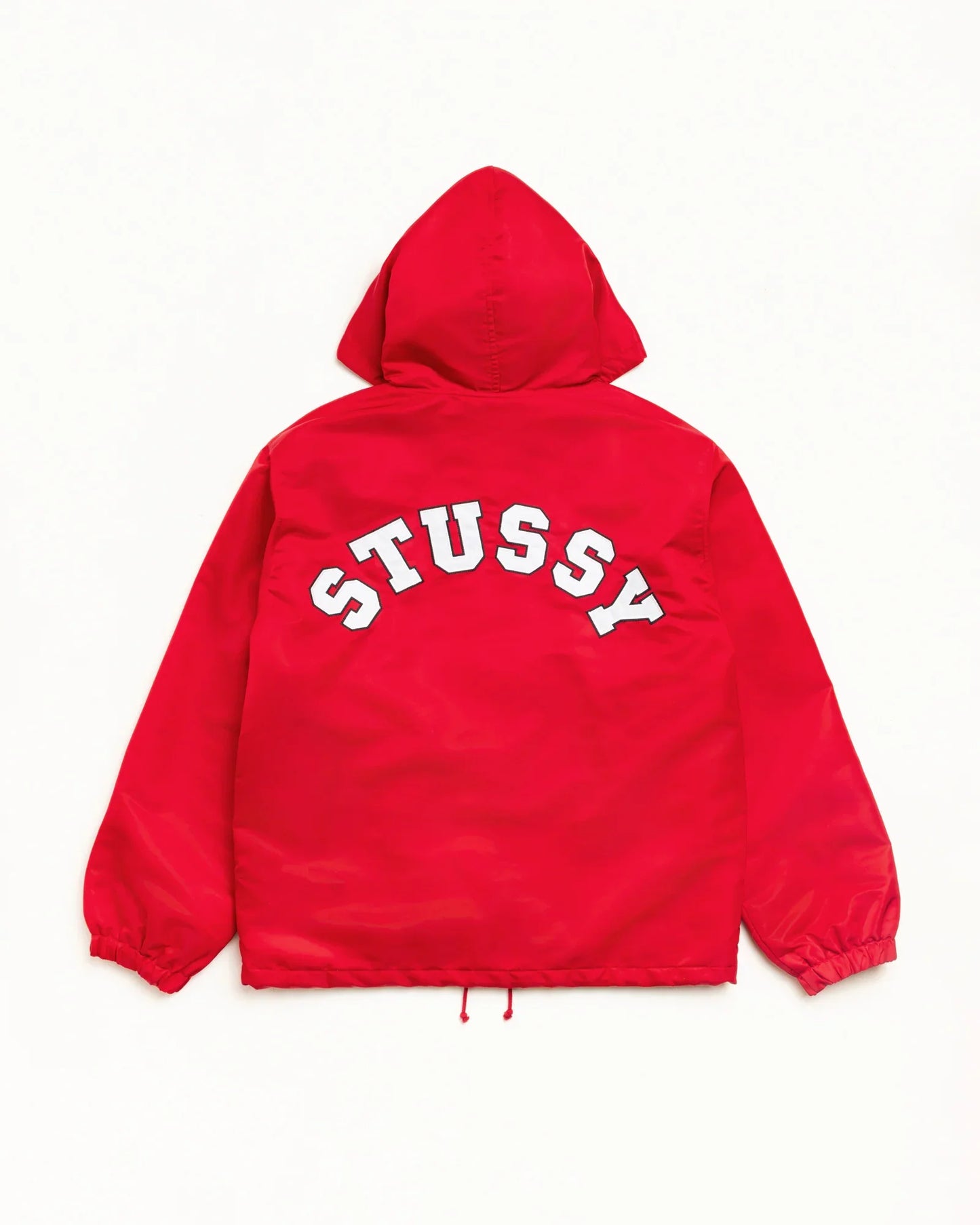 STUSSY HOODED COACHES JACKET