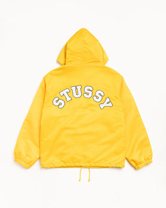 STUSSY HOODED COACHES JACKET