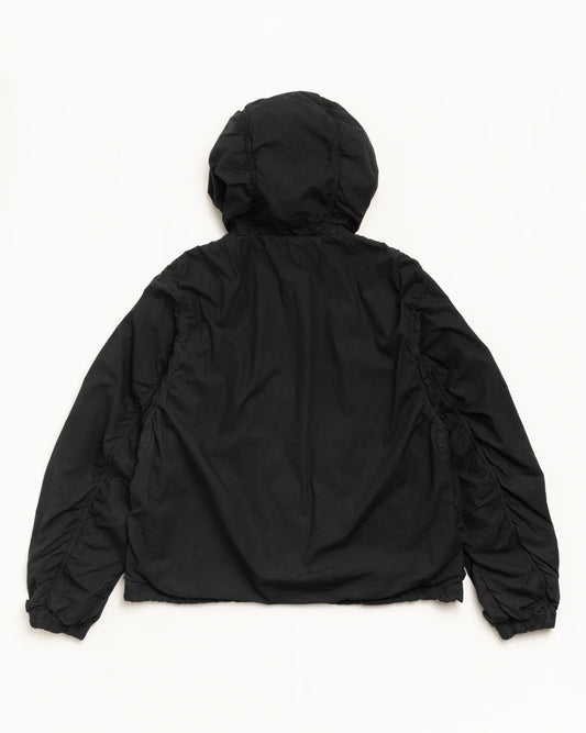 STUSSY DOUBLE COTTON HOODED JACKET