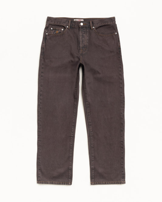 STUSSY NEW CLASSIC JEAN DENIM BROWN