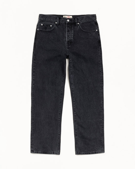 STUSSY NEW CLASSIC JEAN DENIM VINTAGE BLACK