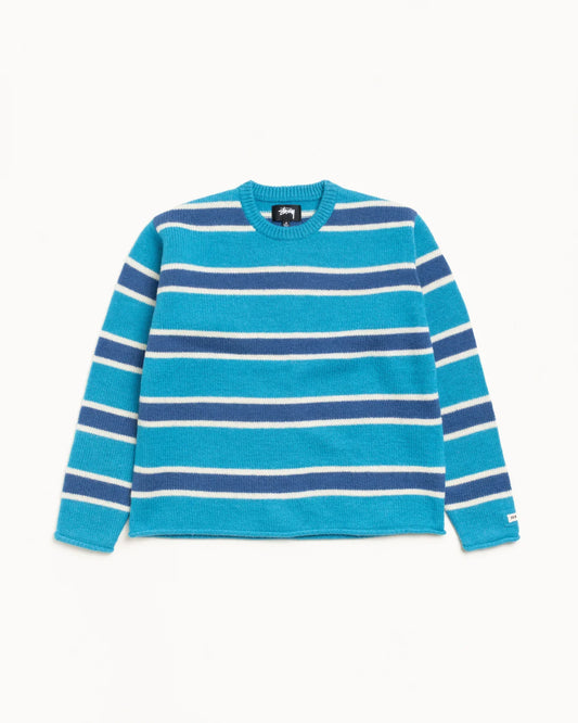 STUSSY STRIPED WOOL SWEATER