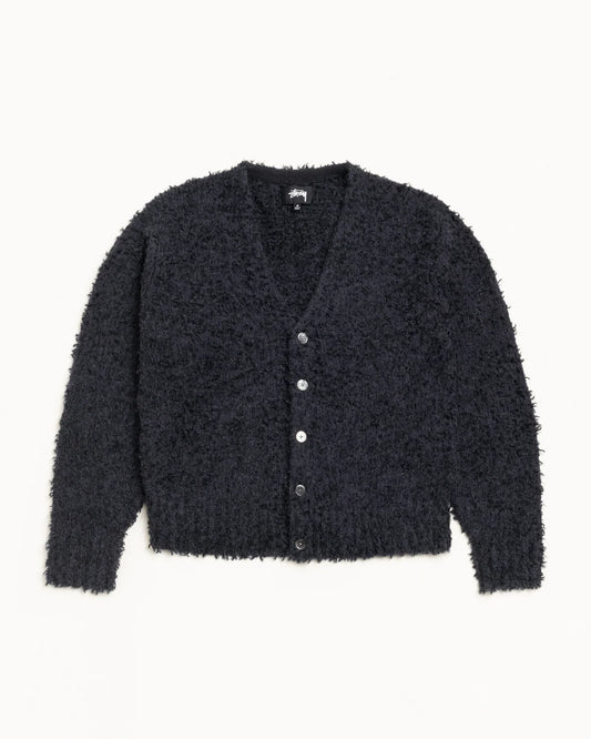 STUSSY TEXTURED CARDIGAN