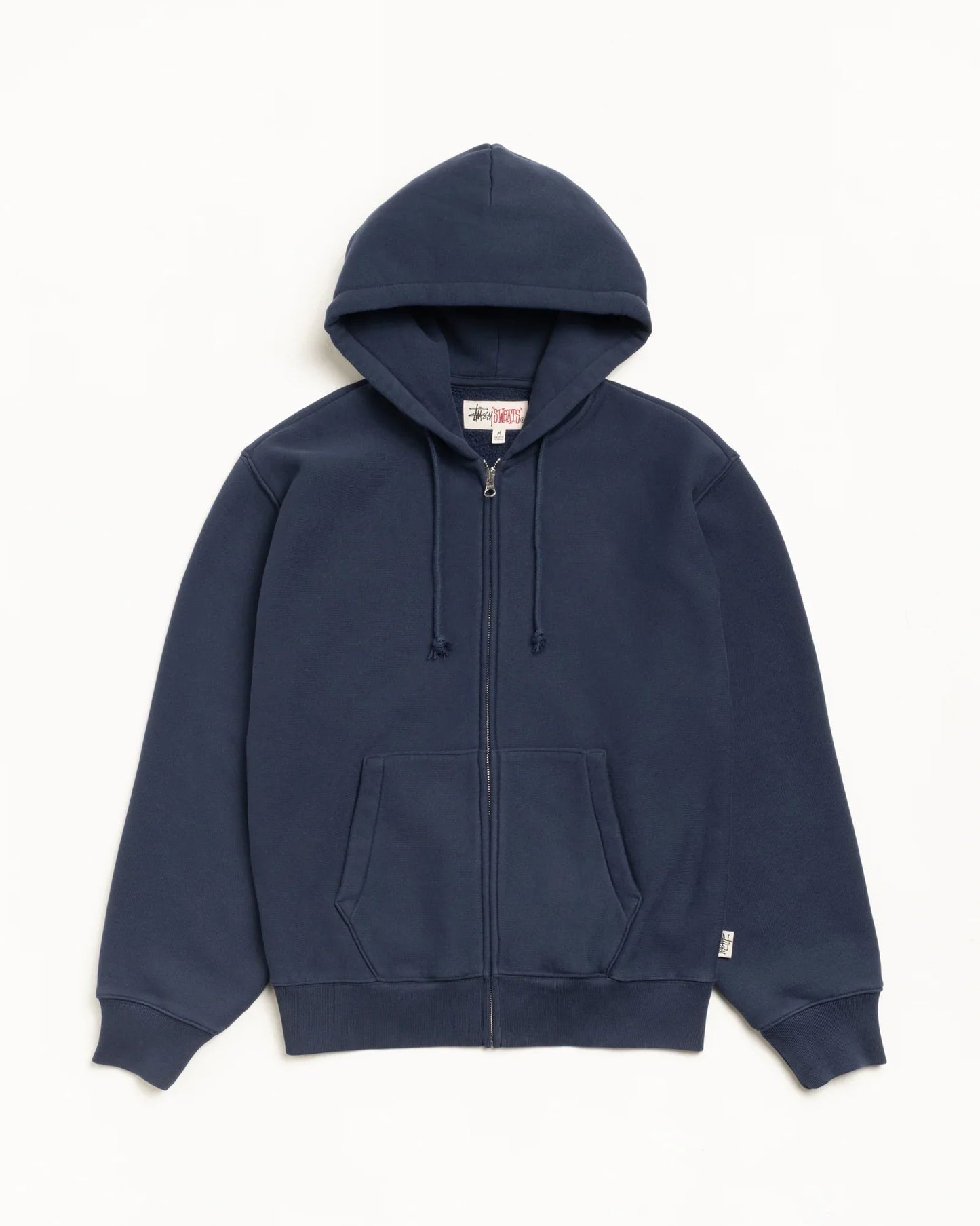 STUSSY FLEECE ZIP HOODIE