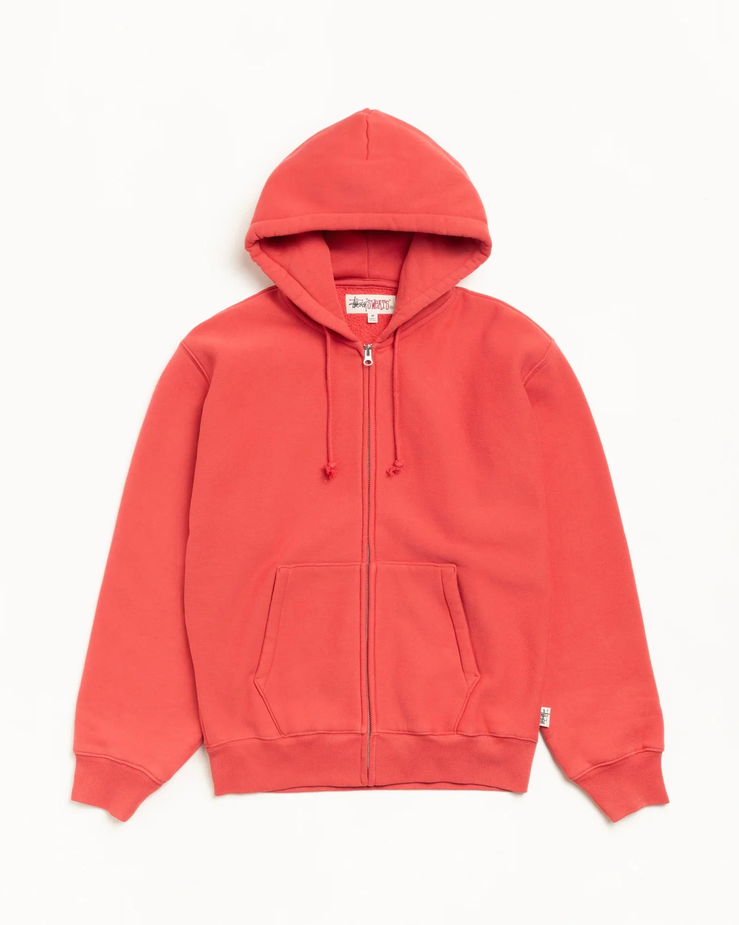 STUSSY FLEECE ZIP HOODIE