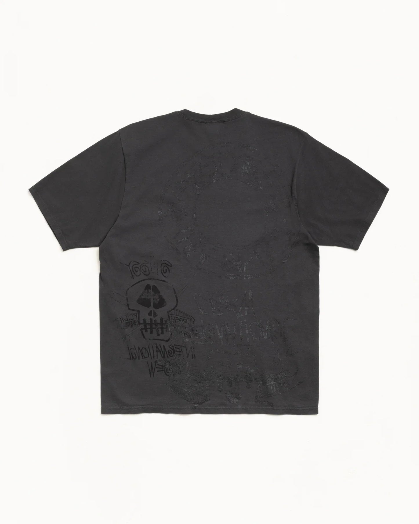 STUSSY SKULLS TEE PIGMENT DYED