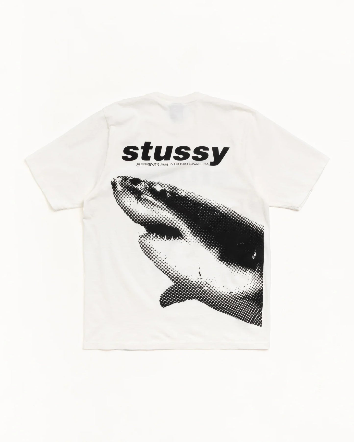 STUSSY SHARK TEE PIGMENT DYED