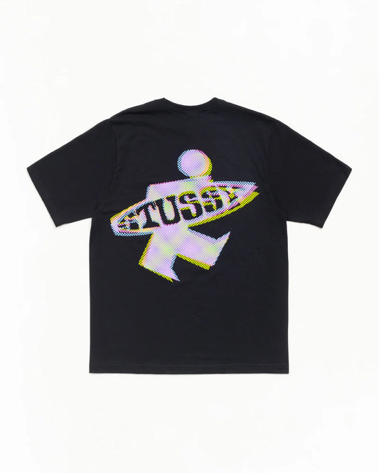 STUSSY DOT SURF PUFF PRINT TEE