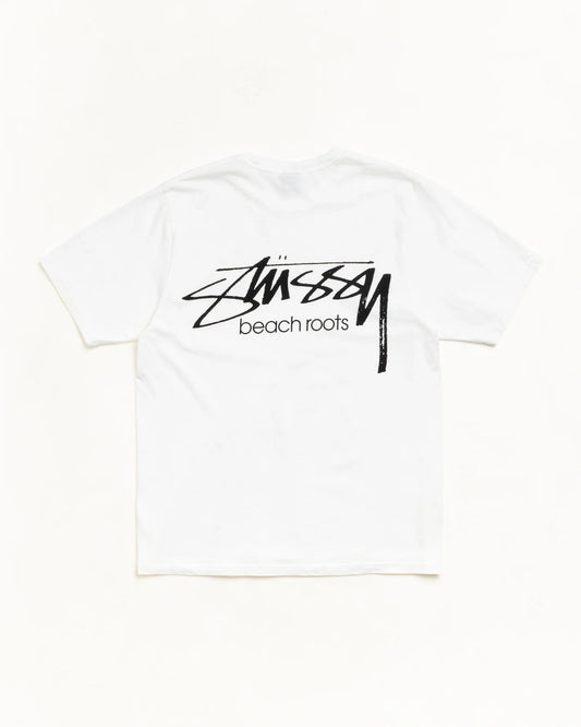STUSSY BEACH ROOTS TEE PIGMENT DYED