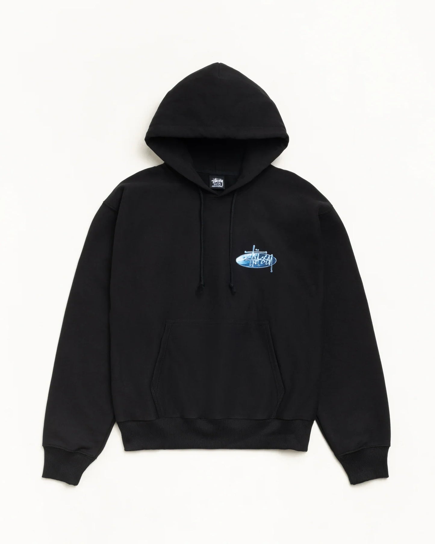 STUSSY WAVE OVAL HOODIE