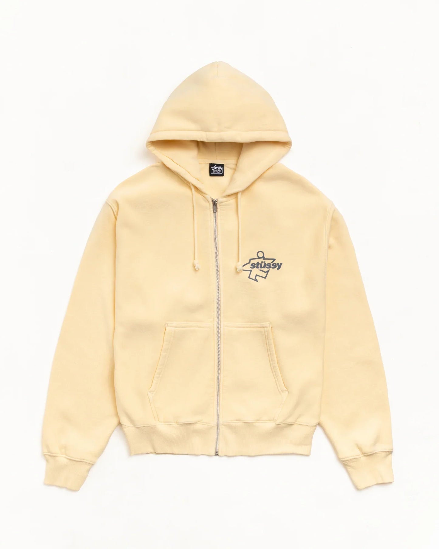STUSSY SURF SIZE ZIP HOODIE