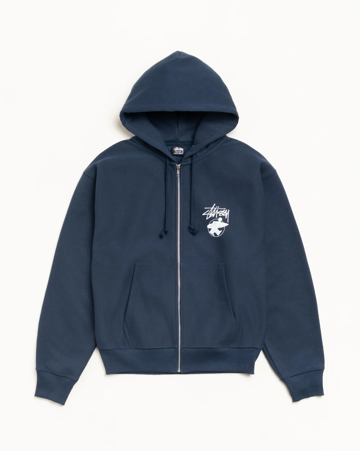 STUSSY LONG HAUL ZIP HOODIE