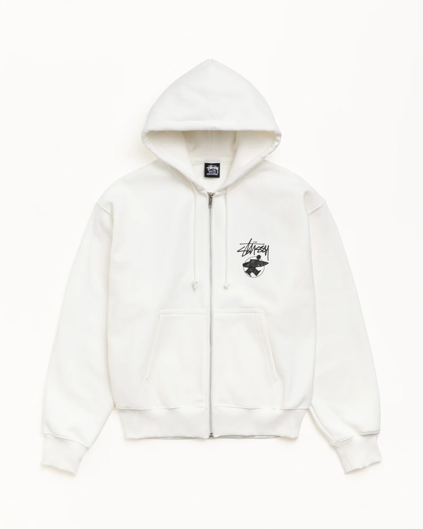 STUSSY LONG HAUL ZIP HOODIE