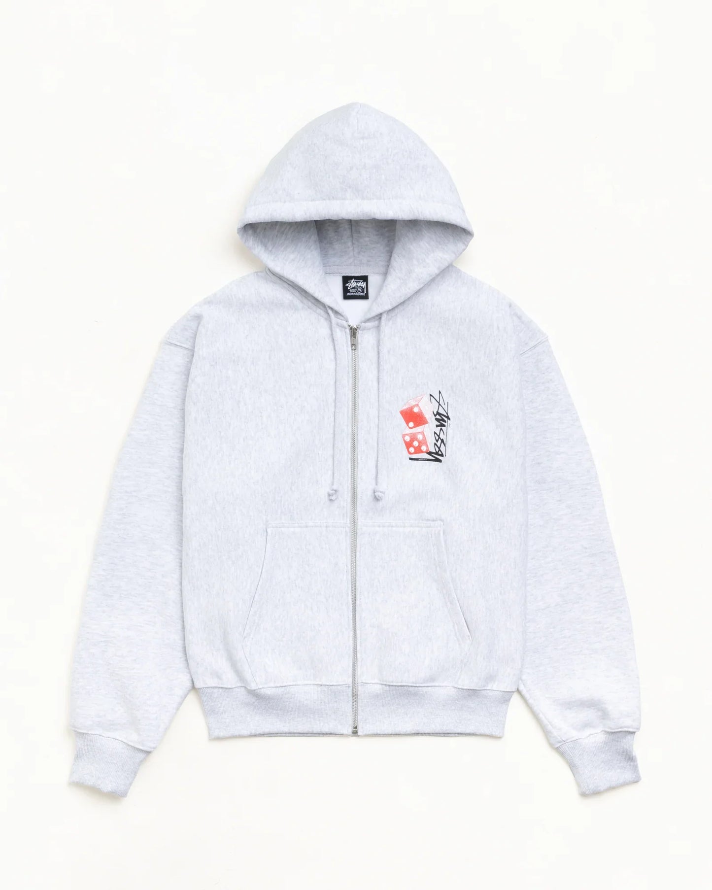 STUSSY TALL DICE ZIP HOODIE