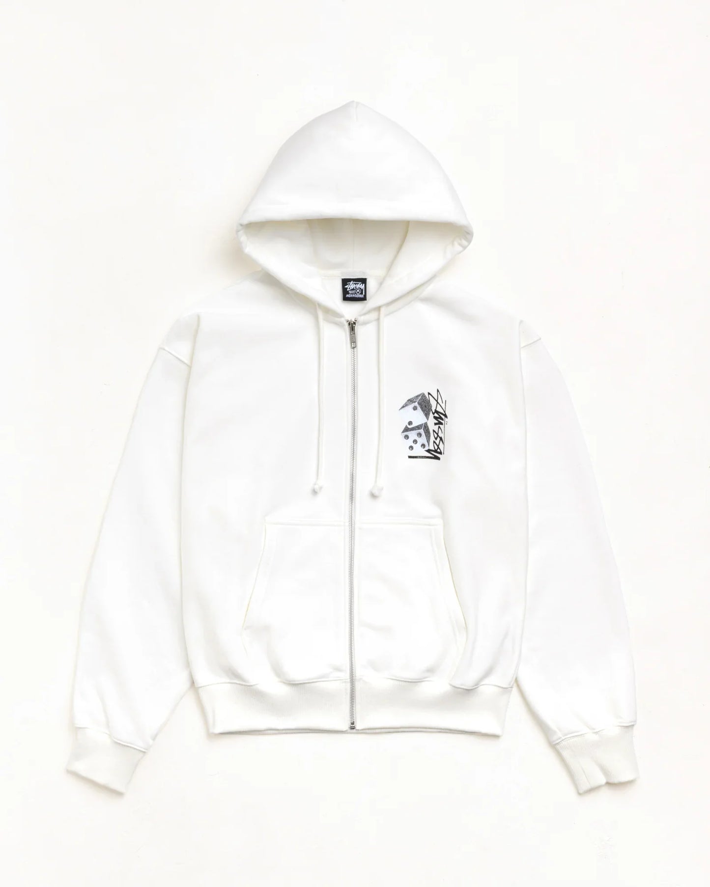 STUSSY TALL DICE ZIP HOODIE