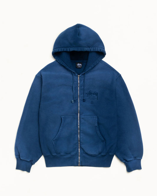 STUSSY WORLD TOUR ZIP HOODIE