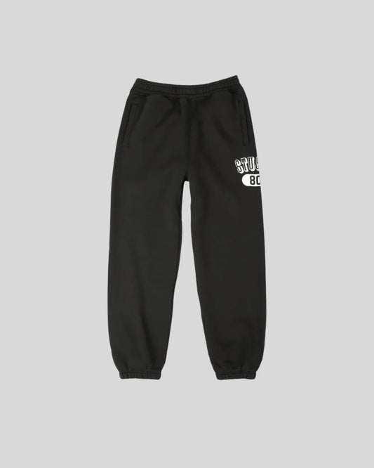 STUSSY 80S BLACK SWEATPANTS